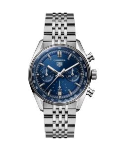 TAG Heuer Carrera Chronograph -sininen edestä