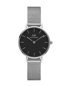 Daniel Wellington Petite Sterling DW00100162 32mm musta mesh