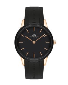 Daniel Wellington Iconic Motion 40mm DW00100425 kullattu musta kumi