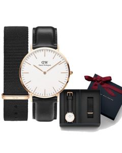Daniel Wellington Classic Sheffield 40mm + Cornwall strap DW00500002