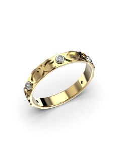 Festive KK tim. sormus Figure 489-005K