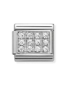 Nomination Silvershine zk laatta 330307/01
