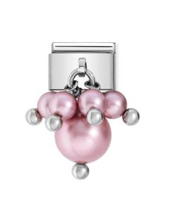 Nomination Charms Swarovski pearl pink 030609/04
