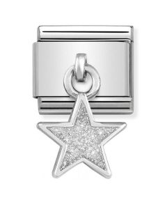 Nomination Charms Glitter tähti 331805/02