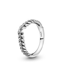 Pandora Seeds wishbone silver ring