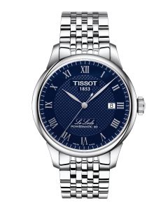 Tissot Le Locle Powermatic 80 T0064071104300 sininen edestä