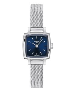 Tissot Lovely Square 20mm sininen edestä