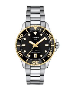 Tissot Seastar 1000 36mm musta edestä