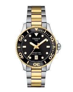 Tissot Seastar 1000 36mm musta edestä