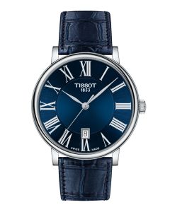 Tissot Carson Premium 40mm sininen edestä