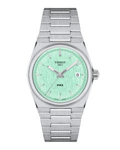 Tissot PRX 35mm mintunvihreä edestä