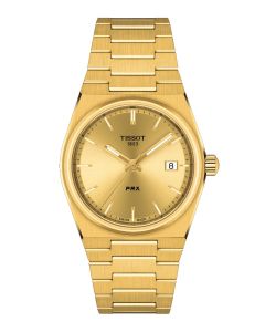 Tissot PRX 35mm samppanja edestä
