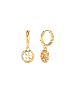 GUESS Life in 4G kultaiset korvakorut JUBE02135JWYGT/U