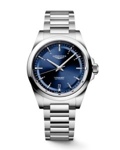 Longines Conquest 38mm L37204926 sininen edestä