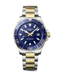 Longines HydroConquest L37693967 sininen kellotaulu 42mm 2026