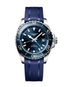 Longines Hydroconquest GMT 41mm sininen edestä