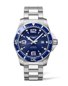 Longines HydroConquest 44mm sininen edestä
