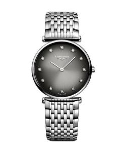 La Grande Classique de Longines 29mm harmaa edestä