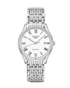 Longines Lyre 38,5mm -valkoinen edestä