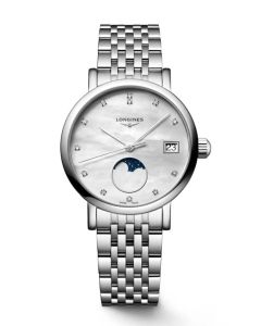 Longines Elegant Collection Moonphase 30mm L43304876 – Timantti Naisten Kello 1