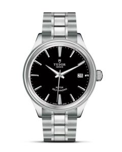 Tudor Style M12700-0002 musta kellotaulu kellotaulu