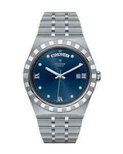 Tudor Royal M28600-0006 sininen kellotaulu kaksoispäivyri
