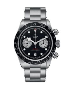 Tudor Black Bay Chrono M79360N-0001 musta kellotaulu