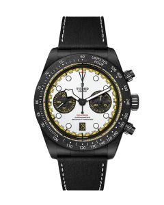 Tudor Black Bay Chrono "Carbon 26" M79377KN-0003 valkoinen kellotaulu