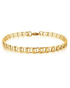 Mockberg Infinity Rannekoru MO300 teräs 18k kulta