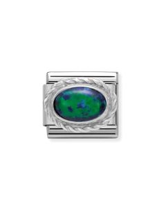 Nomination Teräspala Green Opal 330503/26