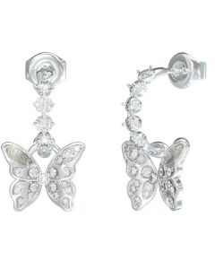 GUESS Chrysalis Pave Korvakorut JUBE04111JWRHT/U