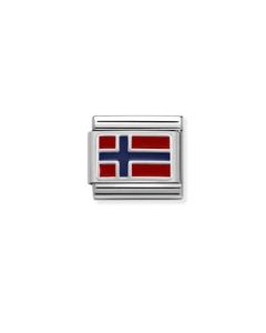 Nomination Teräspala Norjan lippu 330207/09