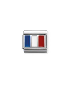 Nomination Teräspala Ranskan lippu 330207/12
