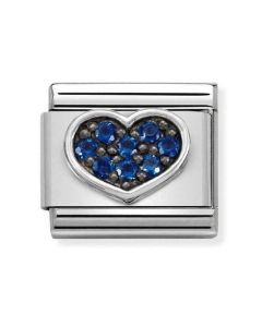 Nomination Blue Heart 330323/08