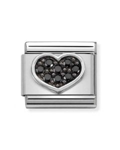 Nomination Heart Black 330323/07