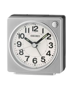 Seiko Herätyskello QHE196S harmaa-valkoinen