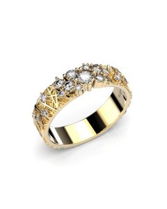 Festive KK tim. sormus Routa Rakka 5mm 627-033K