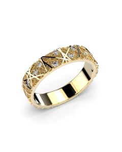 Festive KK tim. sormus Routa 5mm 613-009K