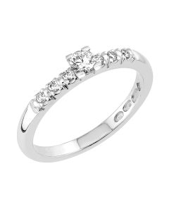 Sandberg merivirta timanttisormus oulun koru m-154W