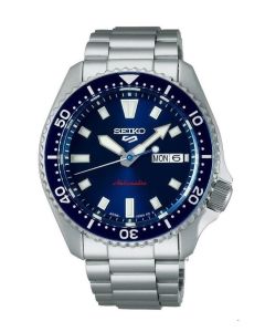 Seiko 5 Sports SKX New Design SPRL83K1 -sininen edestä