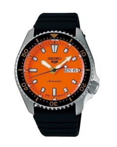 Seiko 5 Sports SKX New Design SRPL89K1 -oranssi edestä