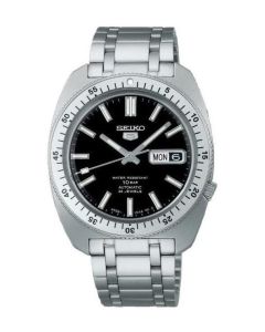 Seiko 5 Sports Limited Edition -musta edestä