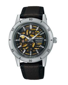 Seiko Presage Style 60's skeleton edestä