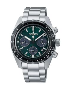 Seiko Prospex Deep Green Speedtimer Solar Chronograph SSC933P1 edestä