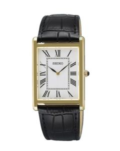 Seiko Conceptual Series -valkoinen kello edestä