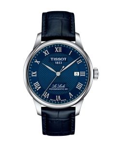 Tissot Le Locle 39mm sininen edestä