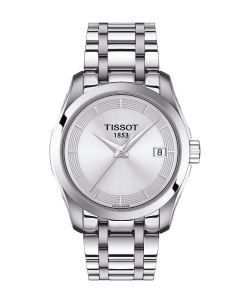 Tissot Couturier Lady T0352101103100 hopea kellotaulu