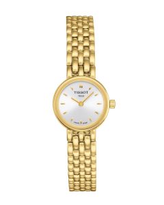 Tissot Lovely Round 19,5mm T0580093303100 teräspvd-hopeataulu
