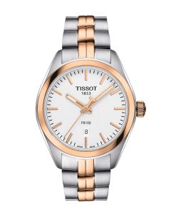 Tissot PR 100 T1012102203101 hopea kellotaulu