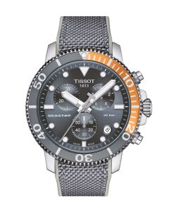 Tissot Seastar 1000 tummanharmaa edestä